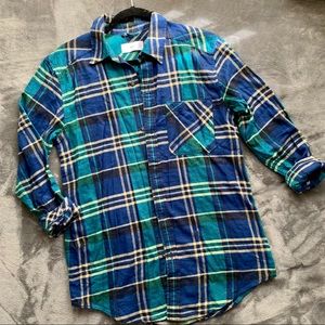 *SOLD* Aritzia | TNA boyfriend fit pocket flannel